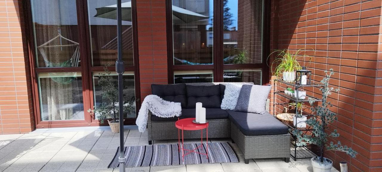 Appartement Apartament Amber Z Duzym Tarasem à Kołobrzeg Extérieur photo